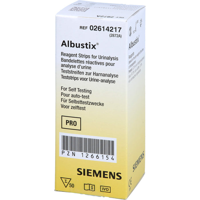 Albustix, 50 pc Bandelettes réactives