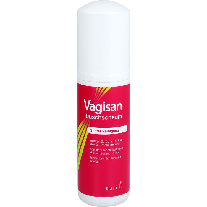 Vagisan Duschschaum zur sanften Reinigung des äußeren Intimbereichs, 150 ml Mousse