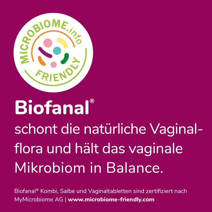 Biofanal Vaginaltabletten bei Scheidenpilz, 12 pc Tablettes