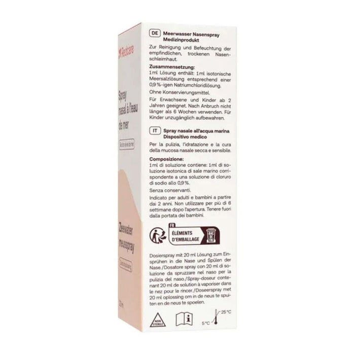 Redcare Meerwasser Nasenspray, 20 ml Solution