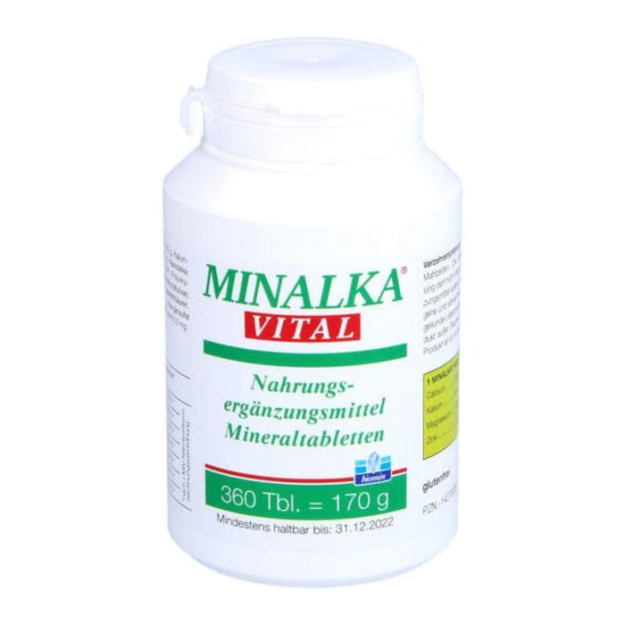 MINALKA vital Mineraltabletten, 360 pcs. Tablets