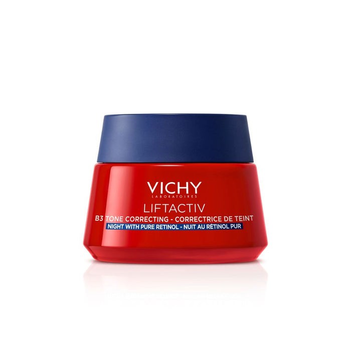VICHY Liftactiv B3 Anti-Pigmentflecken Nachtcreme mit purem Retinol, 50 ml Creme