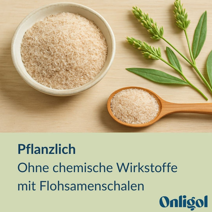 Onligol Fiber - für eine normale Verdauung und ausgewogene Ernährung mit Ballaststoffen, α-Galaktosidase & Laktase - pflanzlich & glutenfrei, 20 pc Sachets