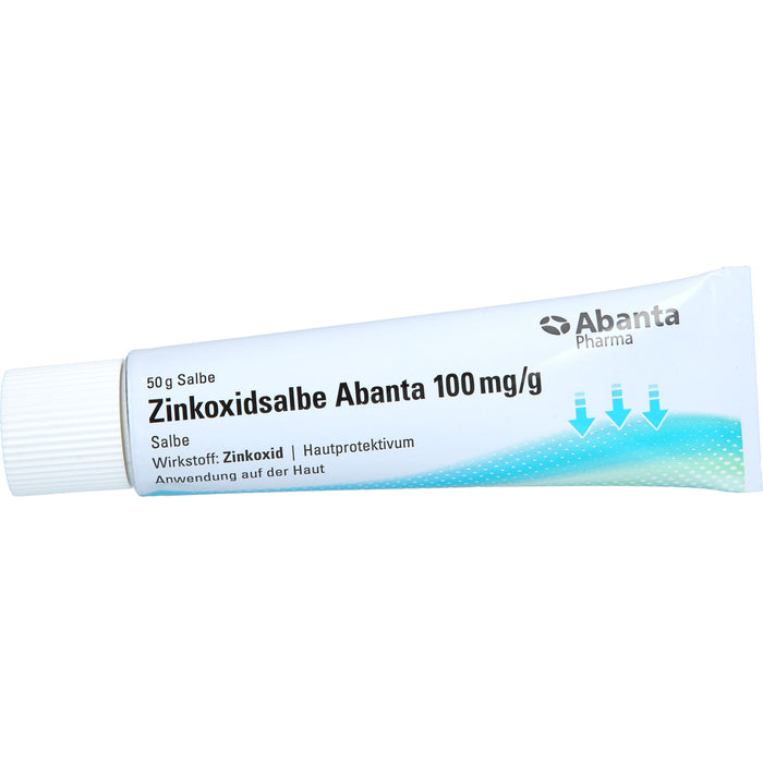 Abanta Pharma Zinkoxidsalbe 100 mg / g Hautprotektivum, 50 g Onguent