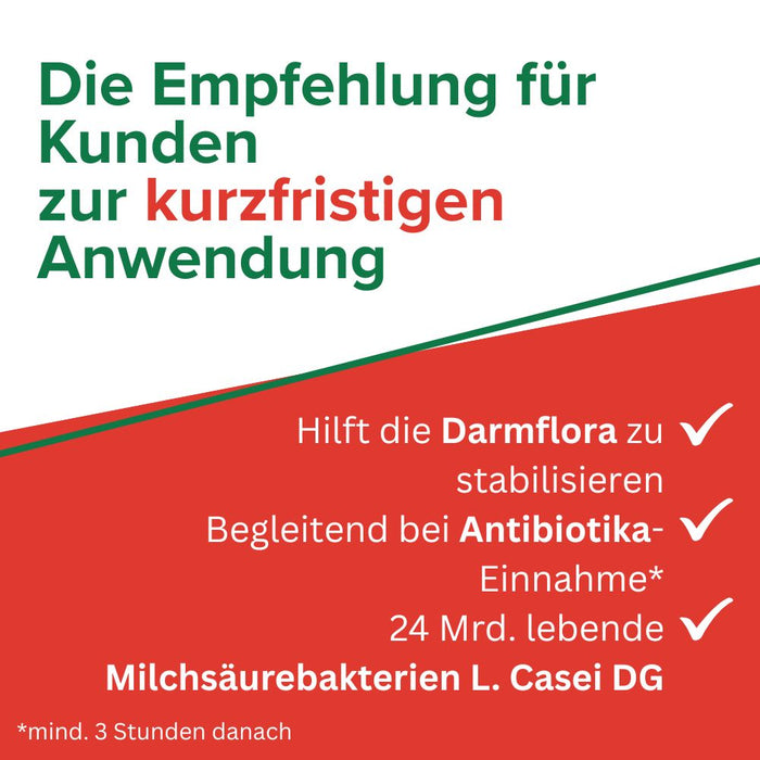 Enterolactis Duo - natürliche Versorgung der Darmflora und des Darmmikrobioms mit L. Casei DG & Inulin - laktosefrei & glutenfrei, 15 St. Kapseln