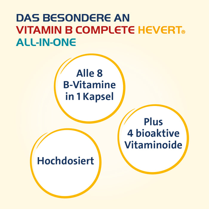 Vitamin B Complete Hevert All-in-One, 60 pc Capsules