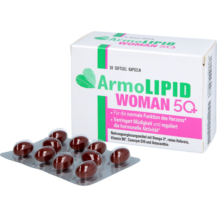 ArmoLipid Woman 50+ Softgel Kapseln, 30 St. Kapseln