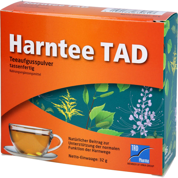 Harntee TAD Teeaufgusspulver, 16 pc Bâtonnets