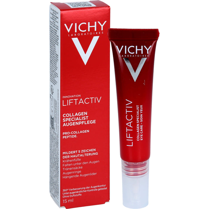 VICHY Liftactiv Collagen Specialist 16 Augencreme, 15 ml Creme