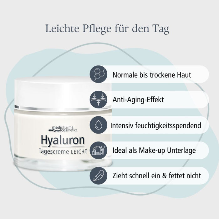 Hyaluron Tagescreme leicht, 50 ml Creme