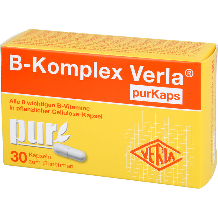 Verla B-Komplex Kapseln, 30 pcs. Capsules