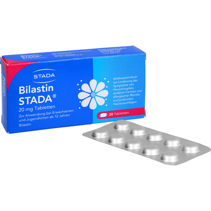 STADA Bilastin 20 mg Tabletten, 20 pc Tablettes