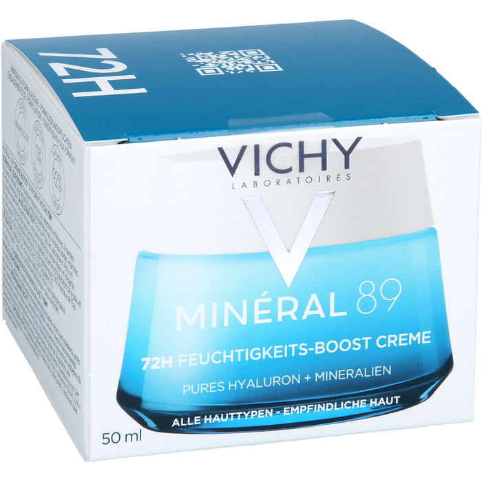 VICHY Minéral 89 72H Feuchtigkeits-Boost-Creme mit Duft, 50 ml Crème