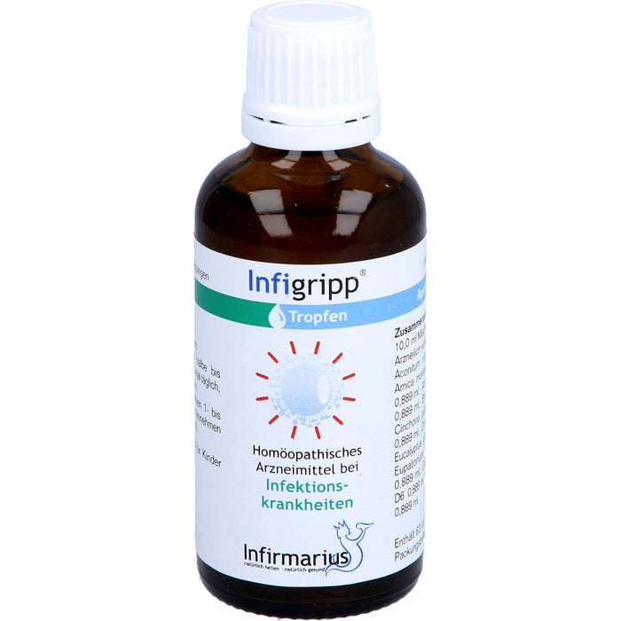 Infigripp Tropfen bei Infektionskrankheiten, 50 ml Solution