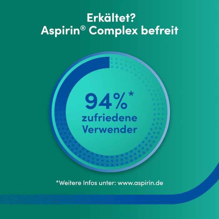 ASPIRIN Complex Granulat, 20 pcs. Sachets