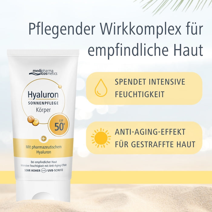 Hyaluron Sonnenpflege Körper LSF 50+, 150 ml CRE