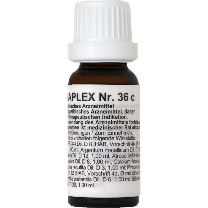 Regenaplex Nr.36 c Tropfen, 15 ml Lösung