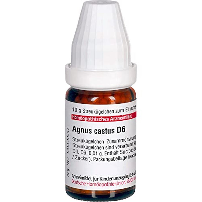 DHU Agnus castus D6 Streukügelchen, 10 g Globules