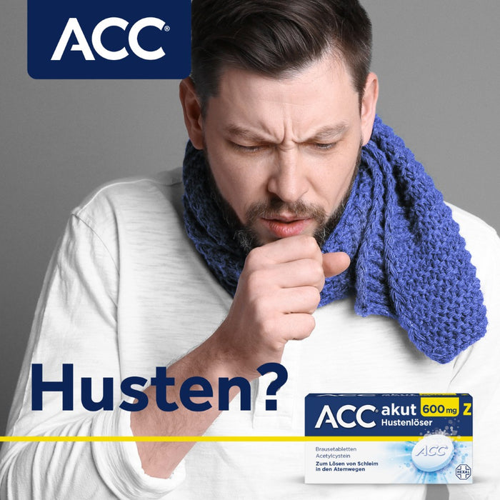 ACC akut 600 mg Z Hustenlöser Brausetabletten, 10 St. Tabletten