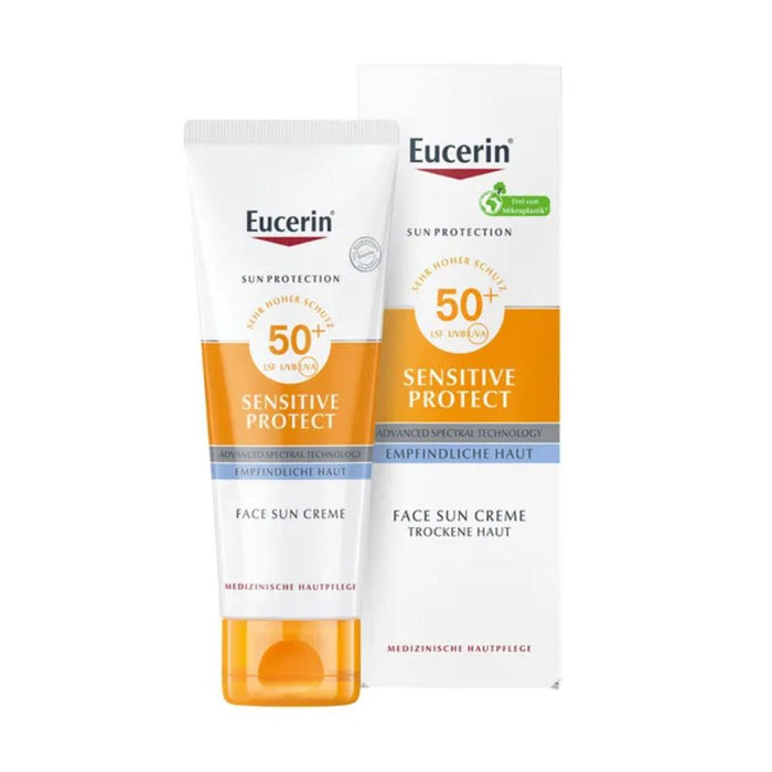Eucerin Sensitive Protect Face Sun Creme LSF 50+, 50 ml Creme