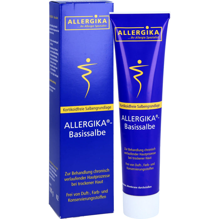 ALLERGIKA Basissalbe bei chronisch verlaufenden Hautprozessen bei trockener Haut, 100 g Onguent