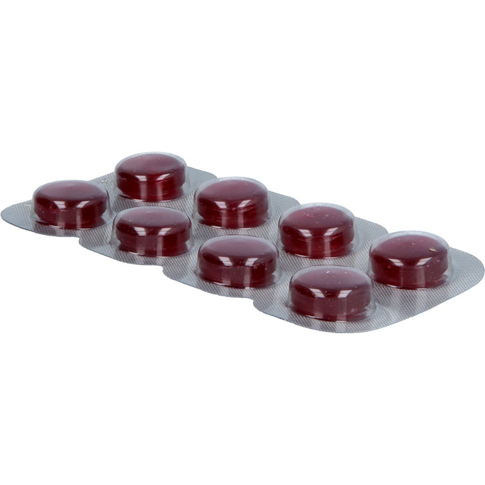 Mucosan Lutschtabletten lindern Hustenreiz mit Rote-Früchte-Geschmack, 16 pc Tablettes