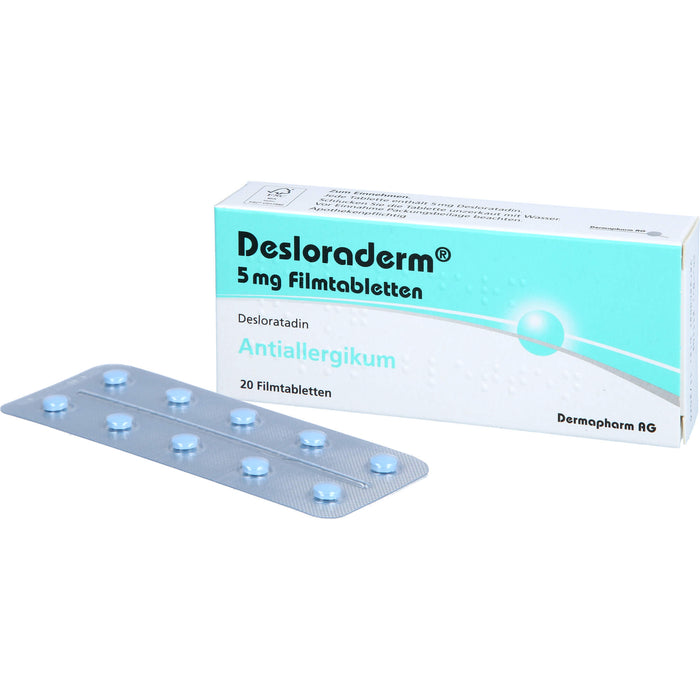 Desloraderm 5 mg Filmtabletten, 20 St FTA