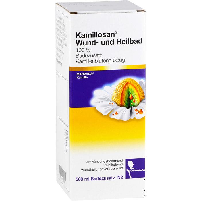 Kamillosan Wund- und Heilbad entzündungshemmend, 500 ml Additif pour le bain