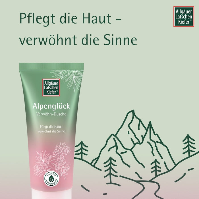 Allgäuer Latschenkiefer Alpenglück Verwöhn-Dusche, 200 ml Gel douche