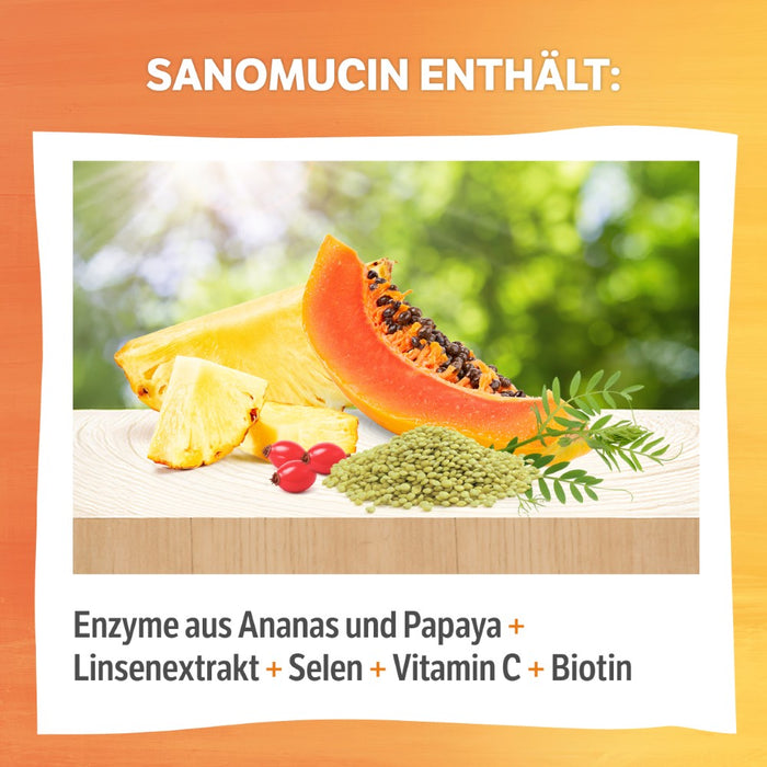 HELIXOR Sanomucin 3-fach Unterstützung für Schleimhäute, 180 pcs. Capsules