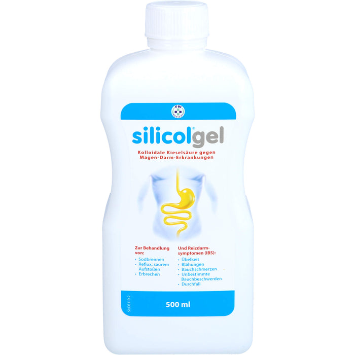 Silicol Gel kolloidale Kieselsäure gegen Magen-Darm-Erkrankungen, 500 ml Gel