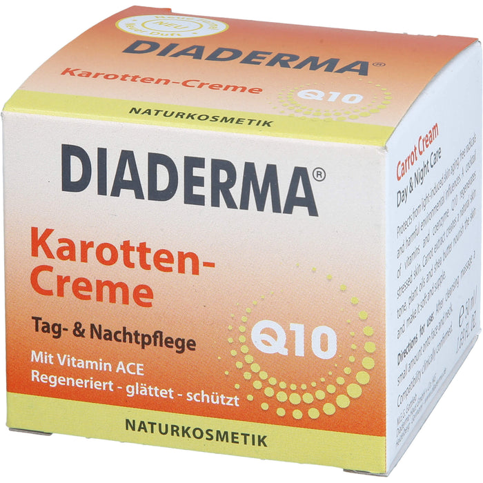 DIADERMA Karotten-Creme Tag & Nachtpflege, 50 ml Crème