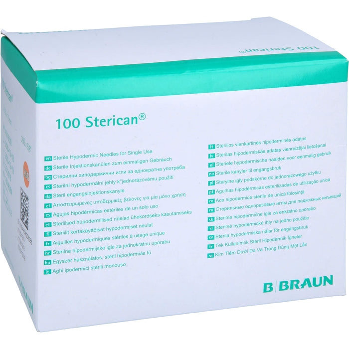 Sterican Einmalkanüle 25G 0,50 x 16 mm, 100 pcs. Cannulas
