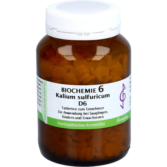 Biochemie 6 Kalium sulfuricum Bombastus D6 Tbl., 500 St TAB