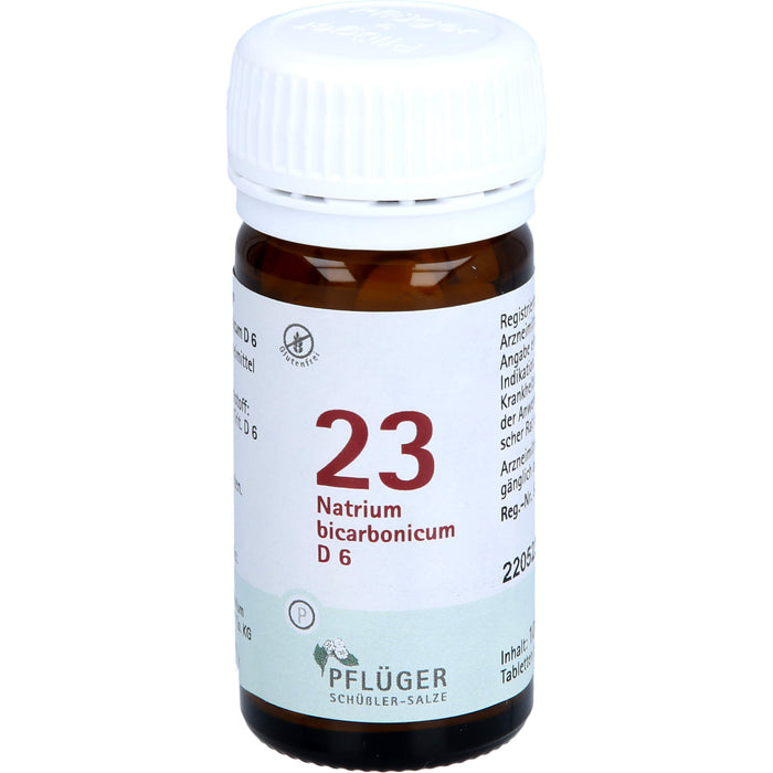 Pflüger Biochemie Nr.23 Natrium bicarbonicum D6 Tabletten, 100 pc Tablettes