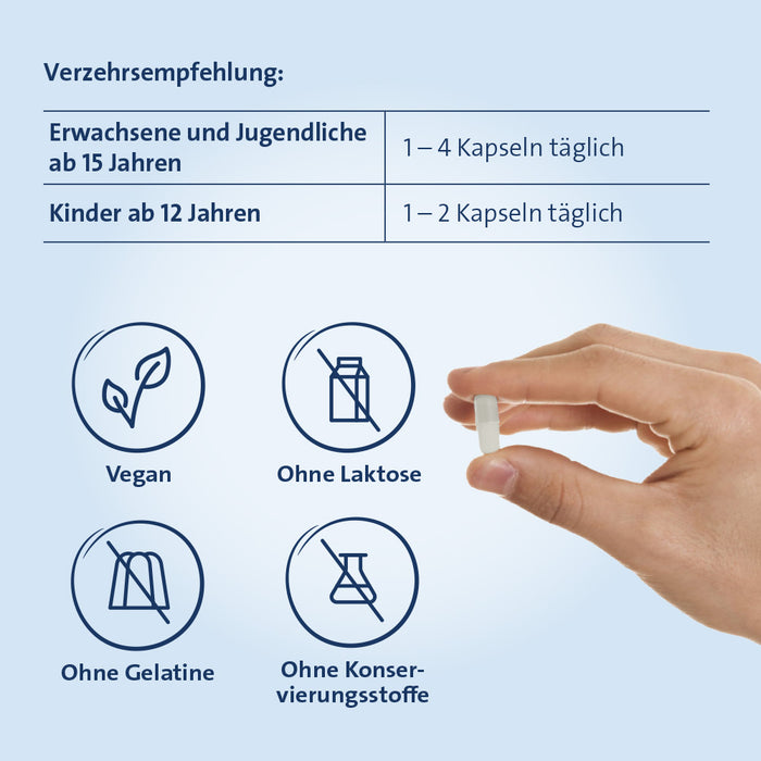 Magnesium Hevert Organic 7 Kapseln, 120 pc Capsules