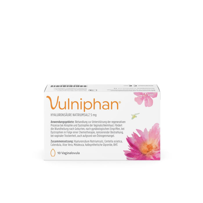 Vulniphan Vaginalovula, 10 St. Zäpfchen