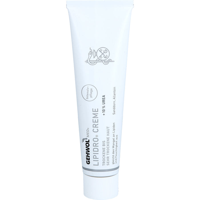 GEHWOL med Lipidro Creme für trockene bis sehr trockene Haut, 125 ml Cream