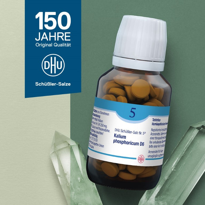 DHU Schüßler-Salz Nr. 5 Kalium phosphoricum D6, 200 pc Tablettes
