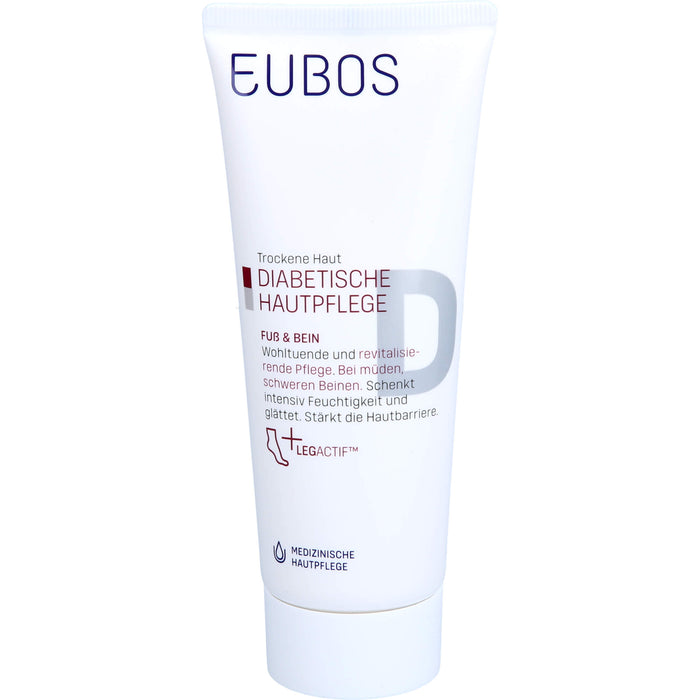 EUBOS Diabetische Haut Pflege Fuß + Bein, 100 ml Cream