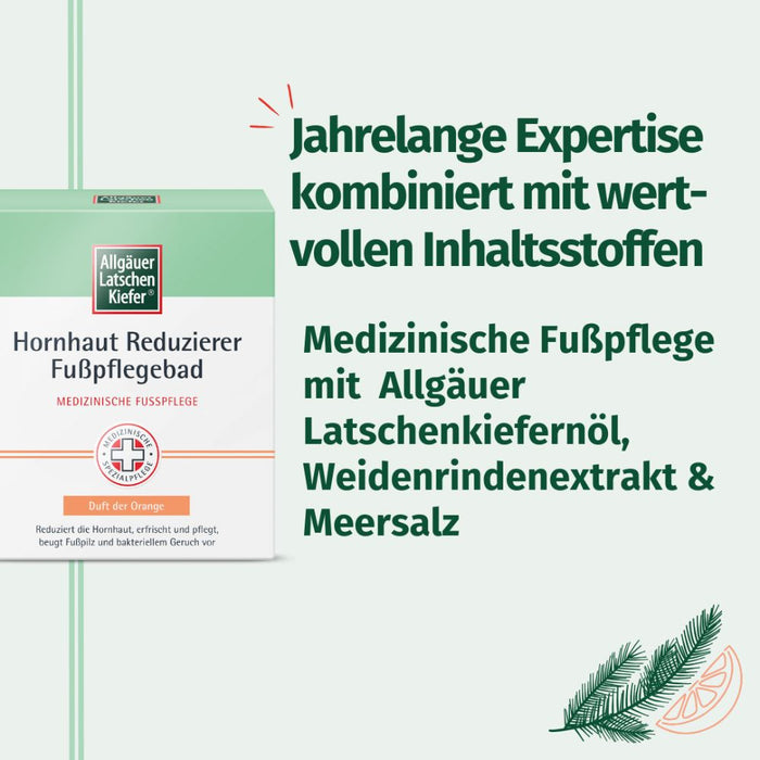 Allgäuer Latschenk.Hornhaut Reduzierer Fußpflege, 10 pcs. Sachets