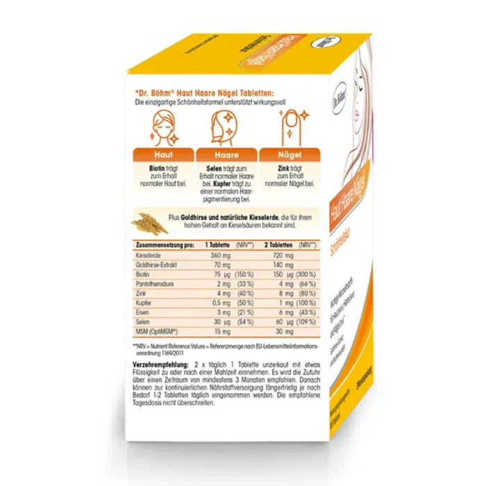 Dr. Böhm Haut Haare Nägel, 60 pcs. Tablets