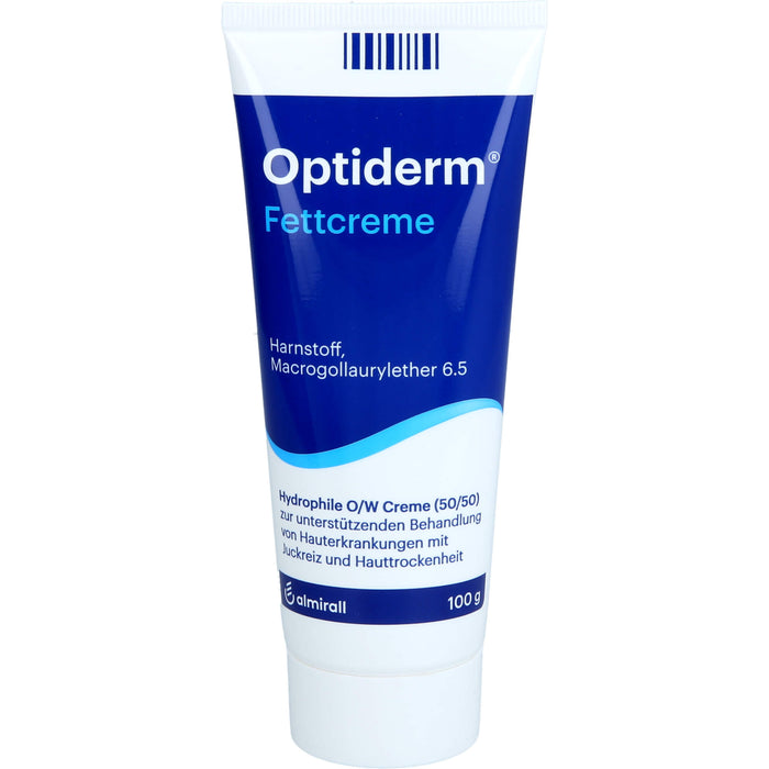 Optiderm Fettcreme bei Juckreiz und Hauttrockenheit, 200 g Creme