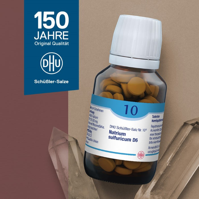 DHU Schüßler-Salz Nr. 10 Natrium sulfuricum D12, 200 pc Tablettes