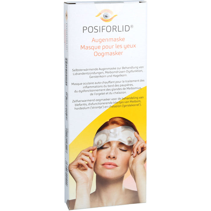 POSIFORLID Augenmaske bei Lidrandentzündungen, Gerstenkorn und Hagelkorn, 1 pcs. Masks