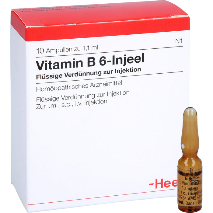 Vitamin B 6 Injeel Amp., 10 pcs. Ampoules