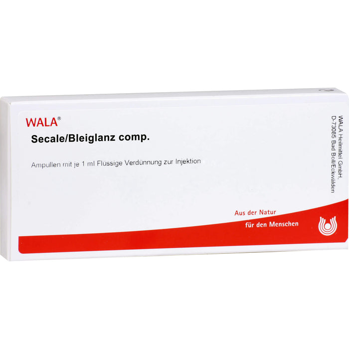 Secale Bleiglanz comp. Wala Ampullen, 10 pc Ampoules