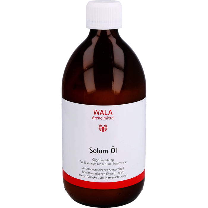 Solum Öl, Wala Ölige Einreibung, 500 ml Oil