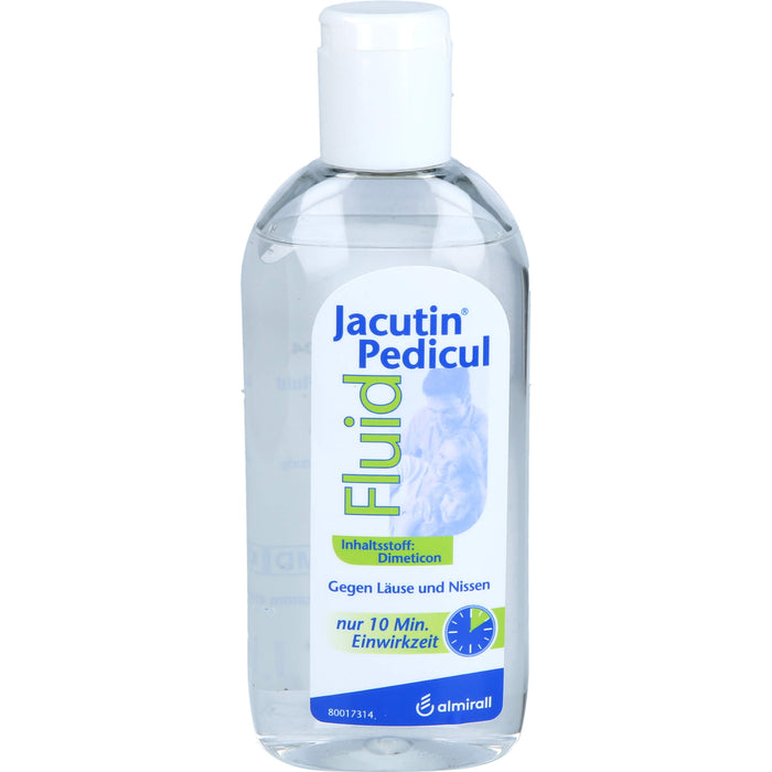 Jacutin Pedicul Fluid mit Nissenkamm gegen Läuse und Nissen, 200 ml Solution