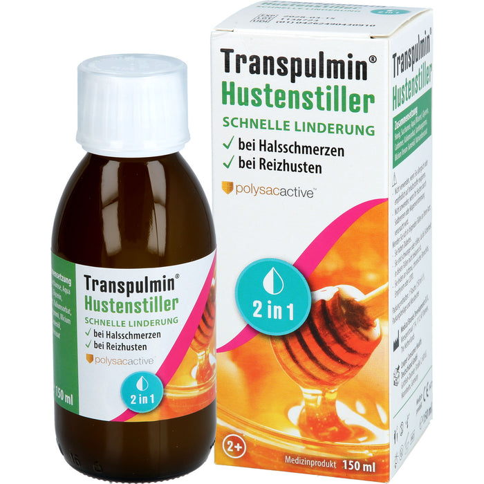 Transpulmin Hustenstiller Sirup, 150 ml Lösung